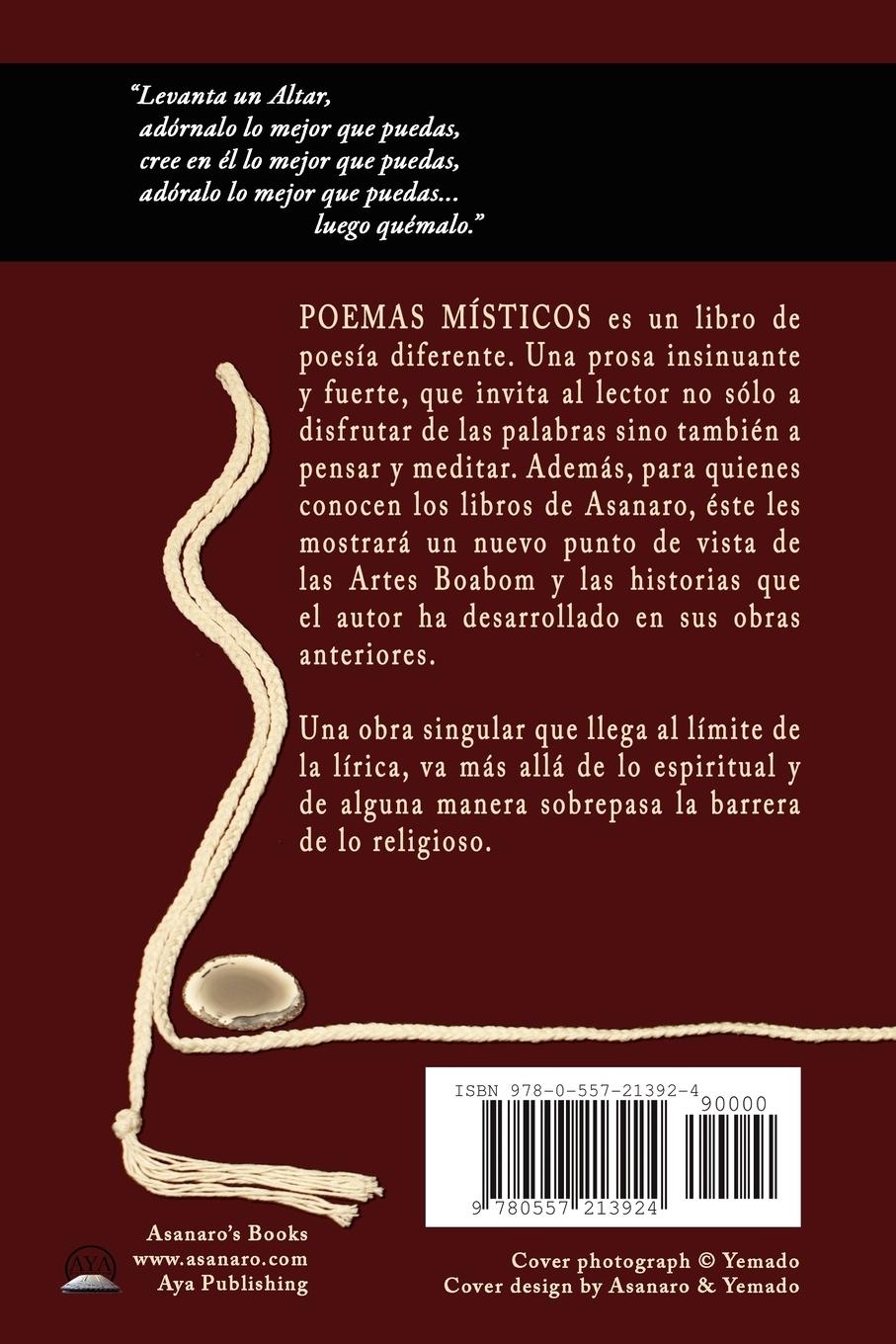 Rückseitencover Poemas Místicos