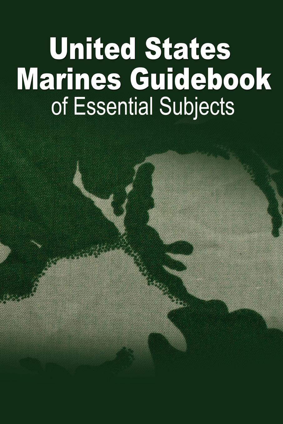 Vorderes Coverbild U.S. Marine Guidebook of Essential Subjects