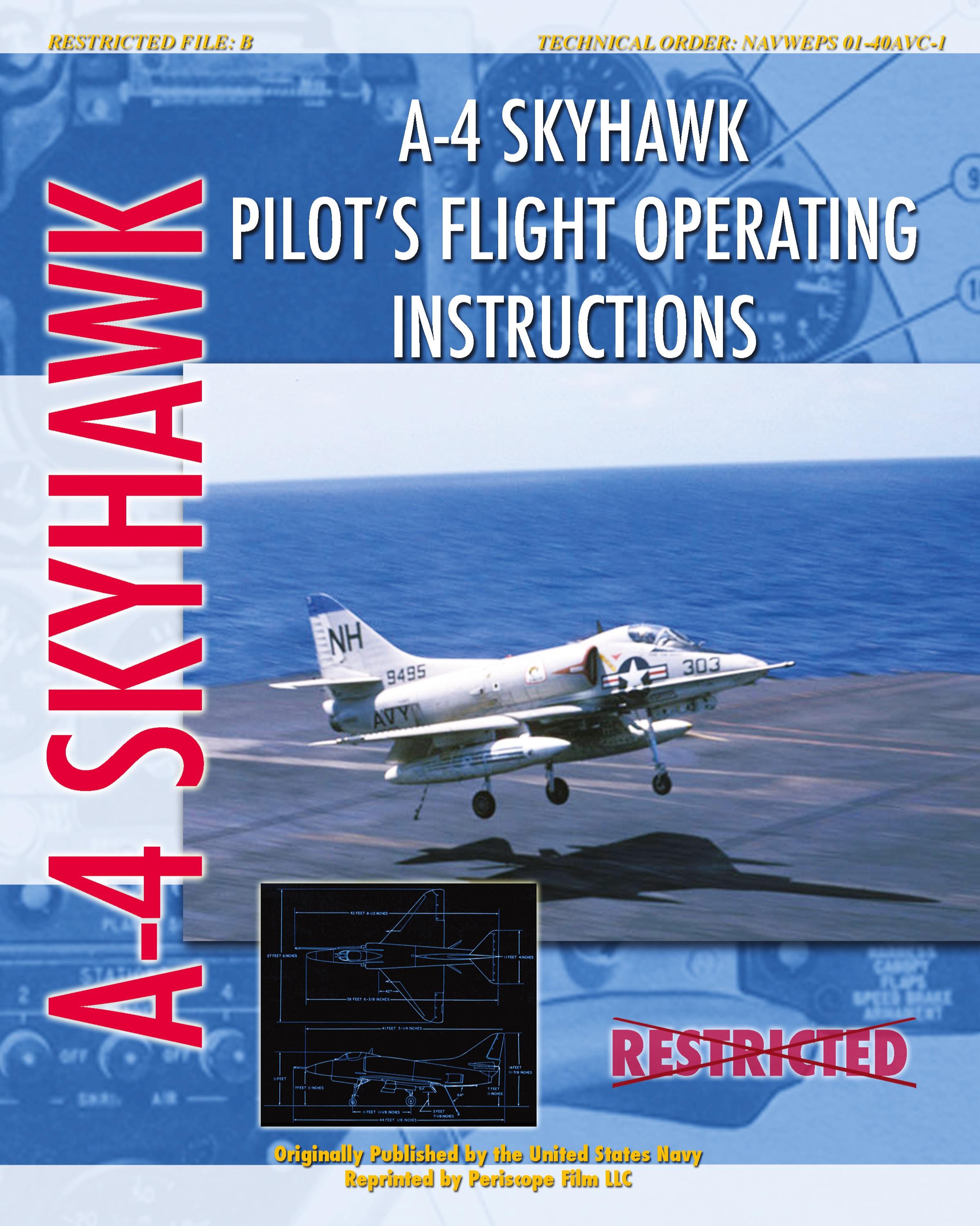 Vorderes Coverbild A-4 Skyhawk Pilot's Flight Operating Instructions