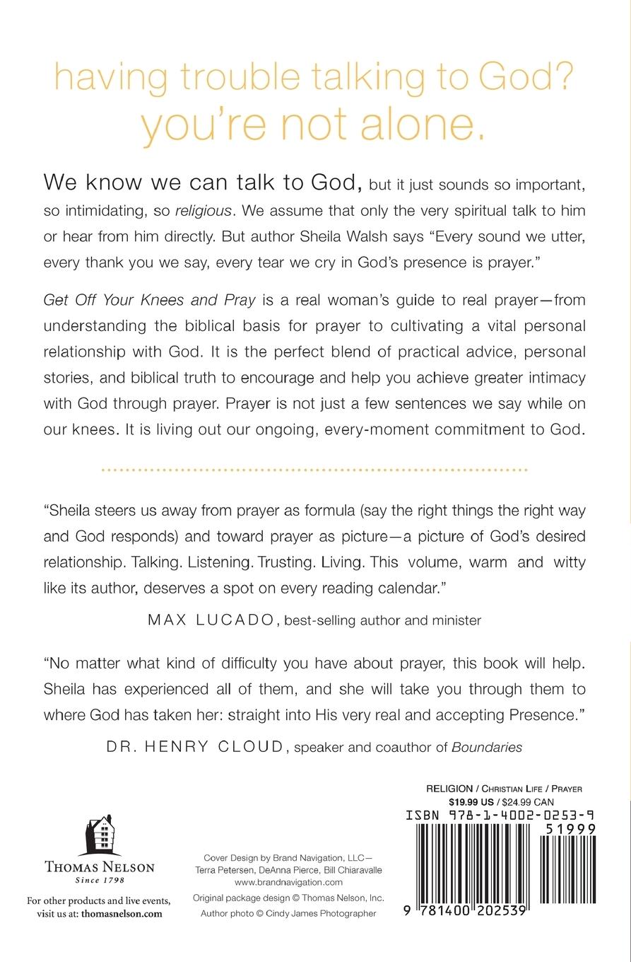 Rückseitencover Get Off Your Knees and Pray