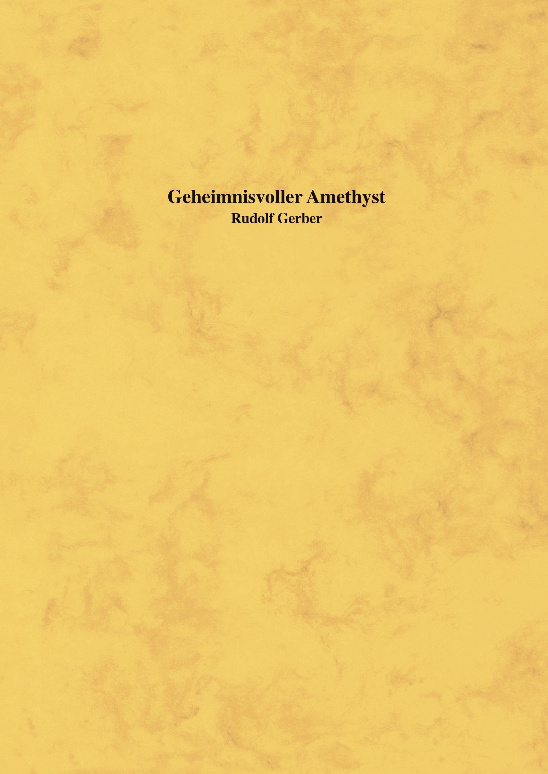 Vorderes Coverbild Geheimnisvoller Amethyst