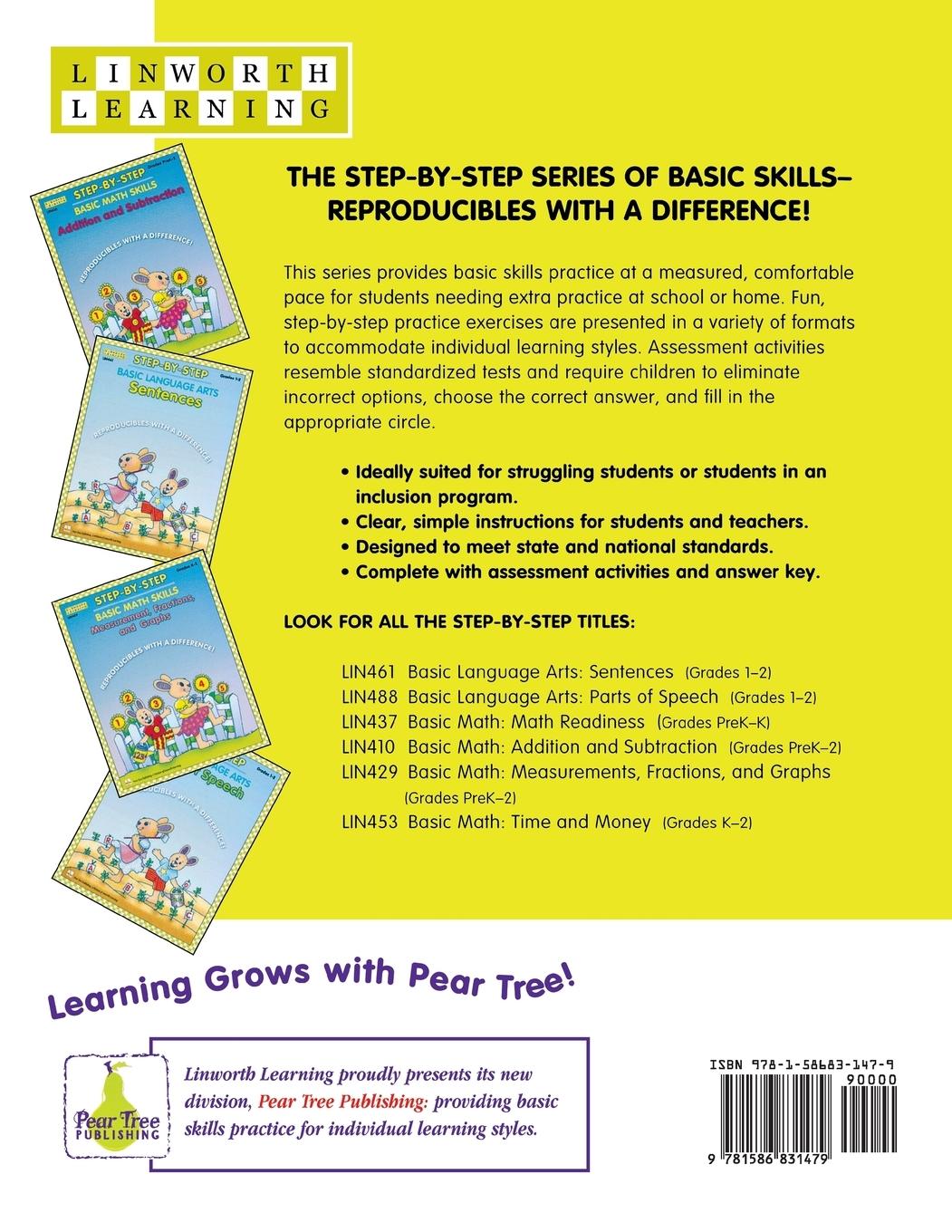 Rückseitencover Step-By-Step Basic Language Arts