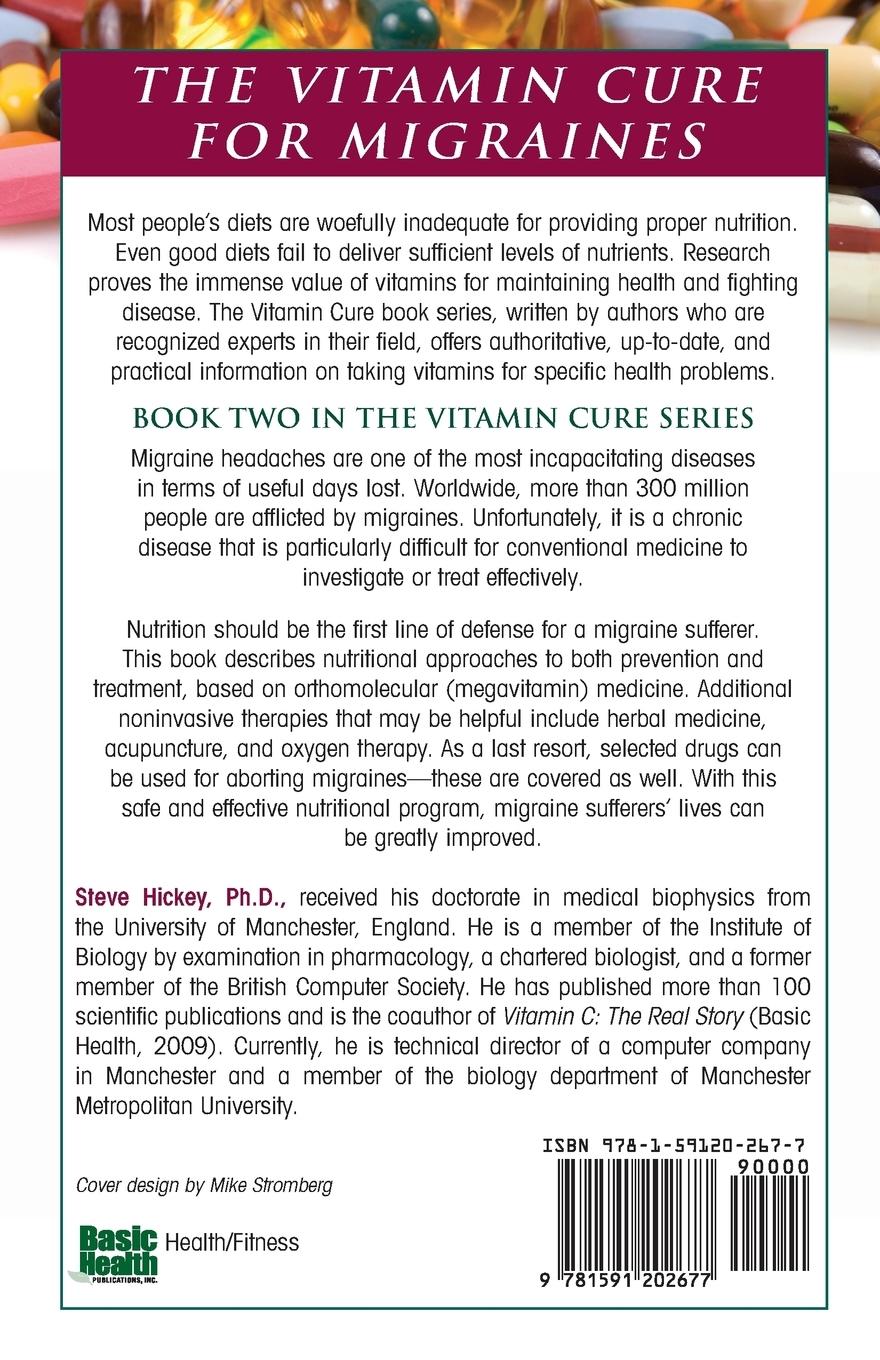Rückseitencover The Vitamin Cure for Migraines