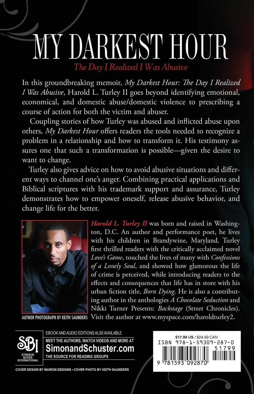 Rückseitencover My Darkest Hour