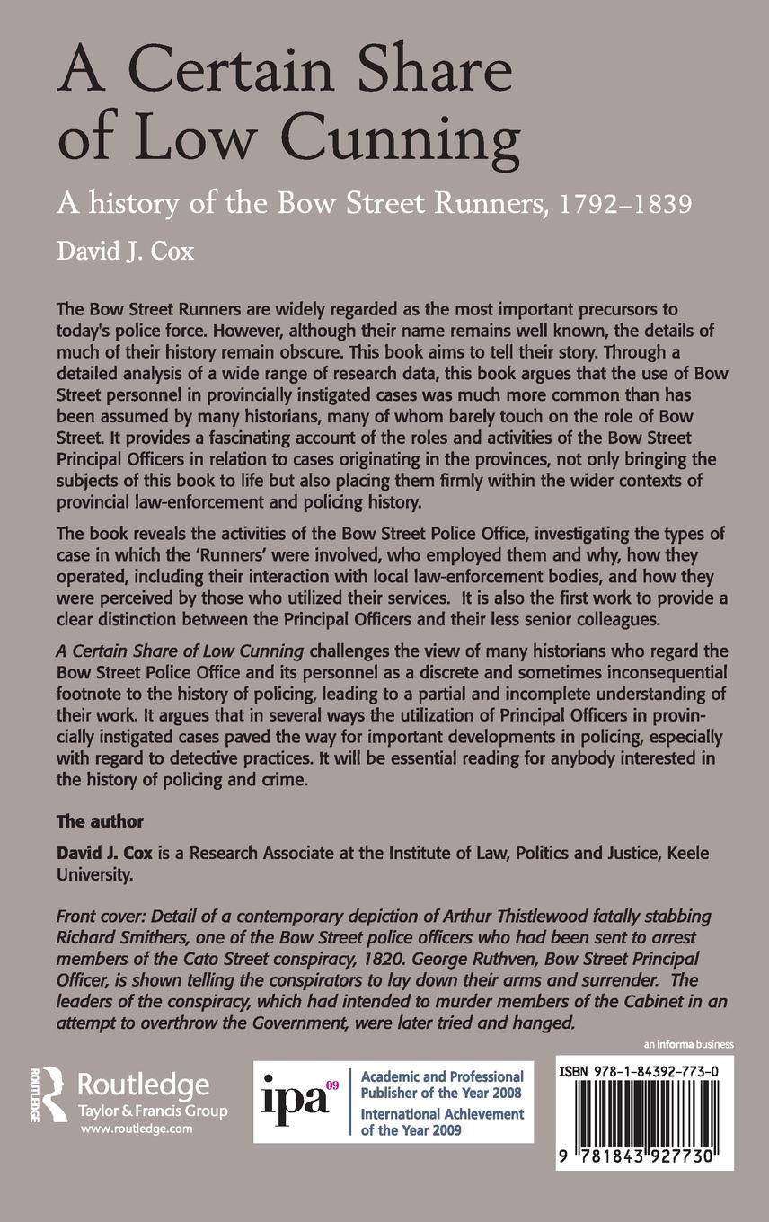 Rückseitencover A Certain Share of Low Cunning