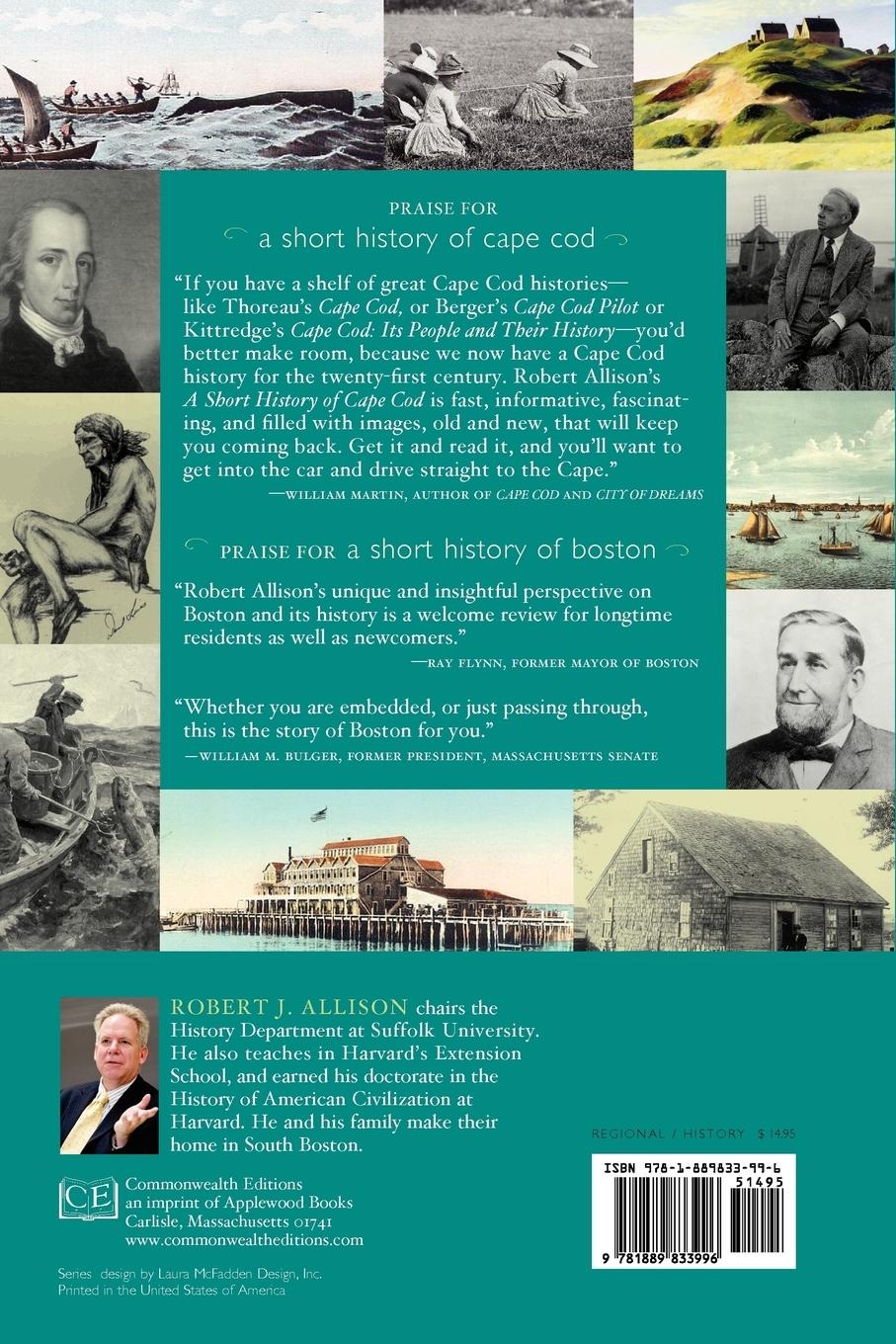 Rückseitencover Short History of Cape Cod