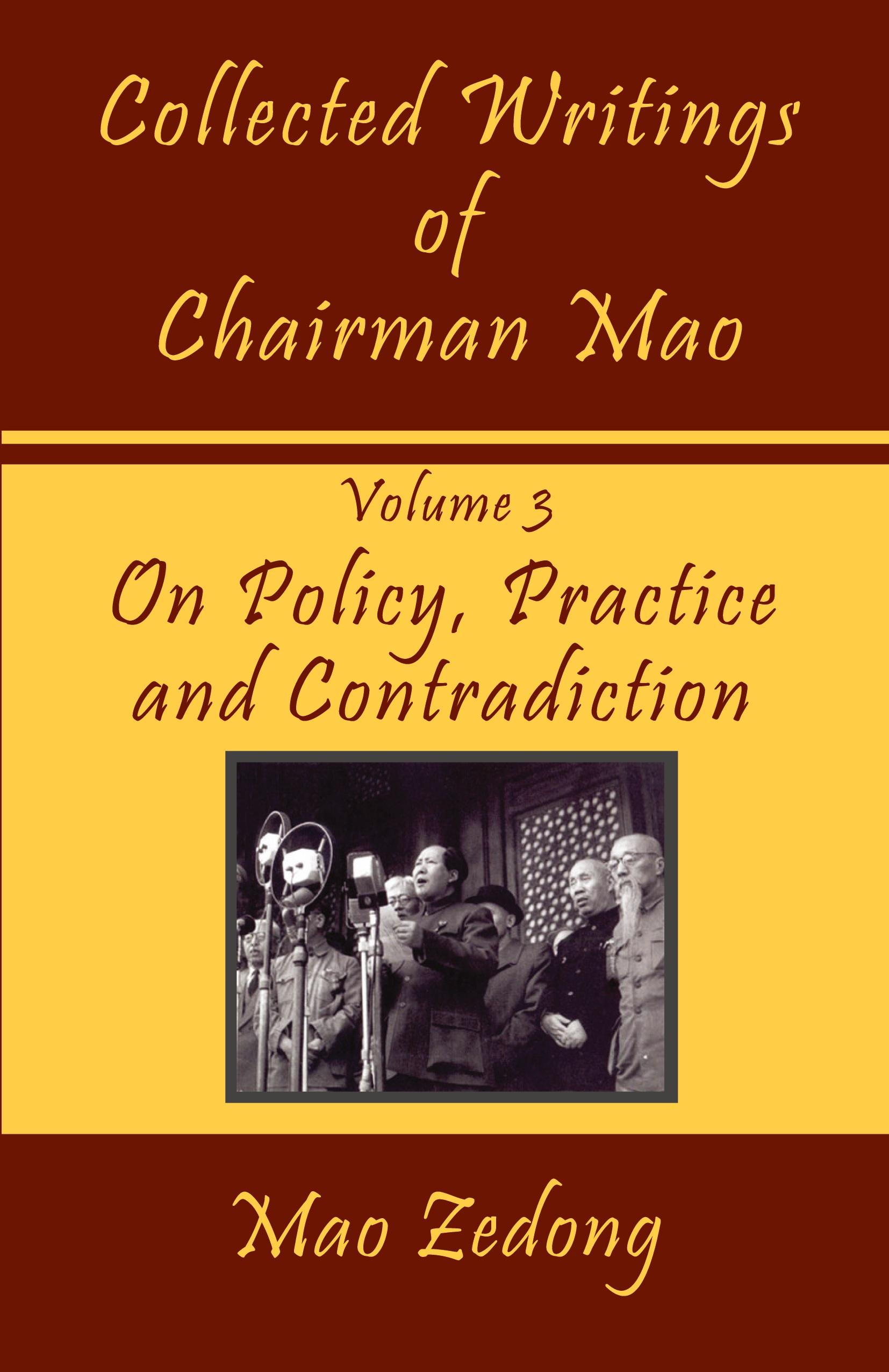 Vorderes Coverbild Collected Writings of Chairman Mao