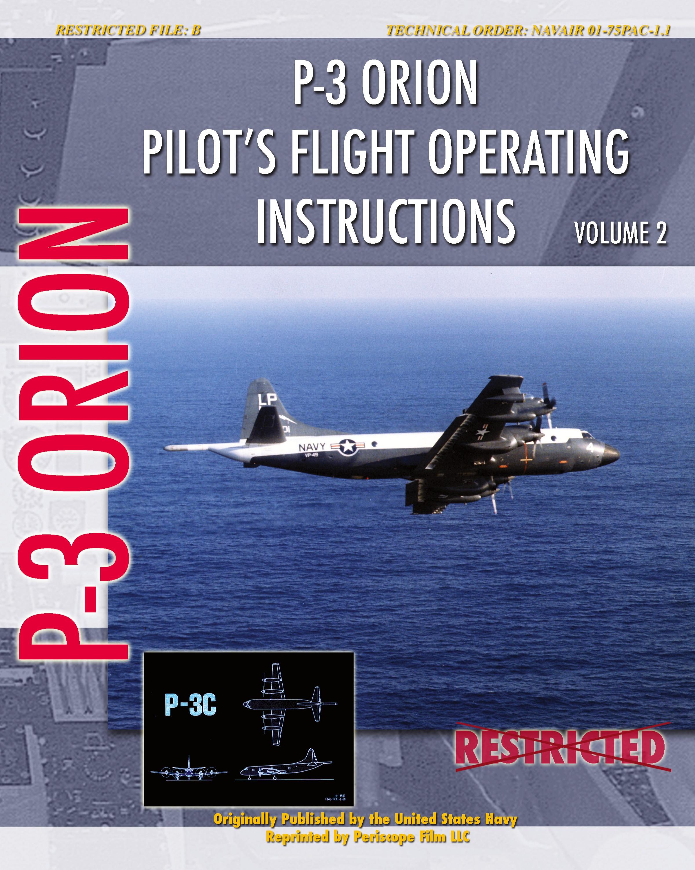 Vorderes Coverbild P-3 Orion Pilot's flight Operating Instructions Vol. 2