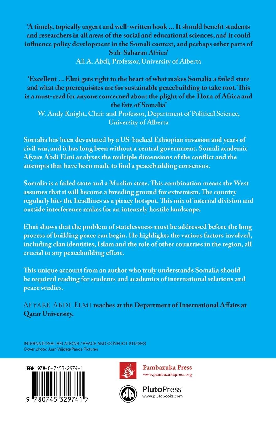 Rückseitencover Understanding the Somalia Conflagration