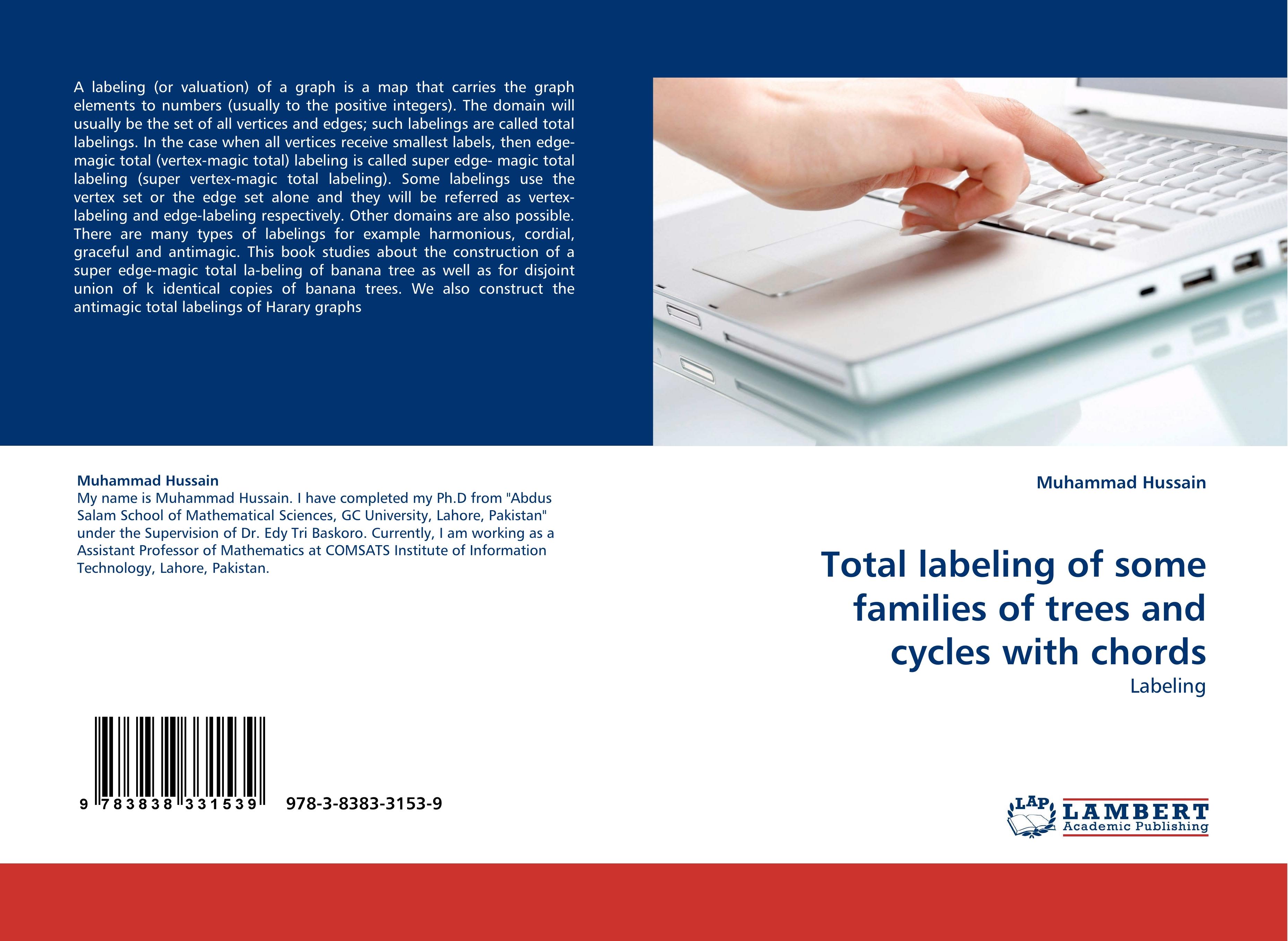Vorderes Coverbild Total labeling of some families of trees and cycles with chords