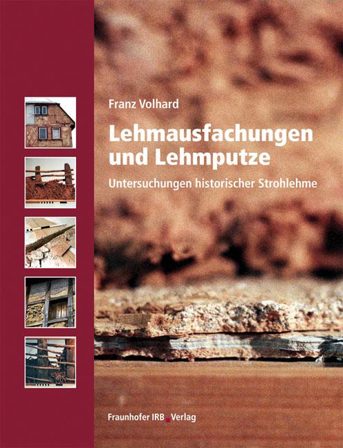 Vorderes Coverbild Lehmausfachungen und Lehmputze