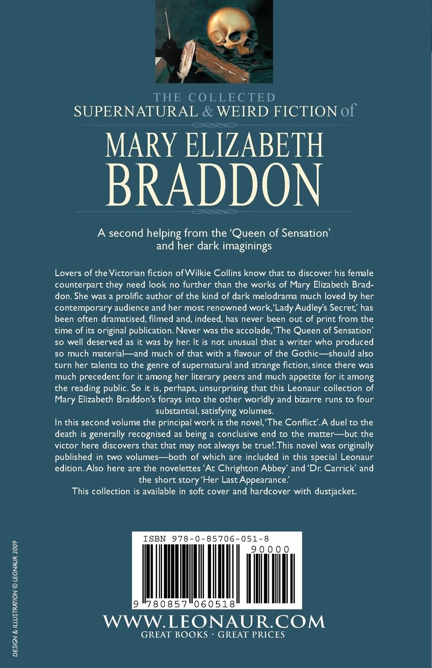 Rückseitencover The Collected Supernatural and Weird Fiction of Mary Elizabeth Braddon