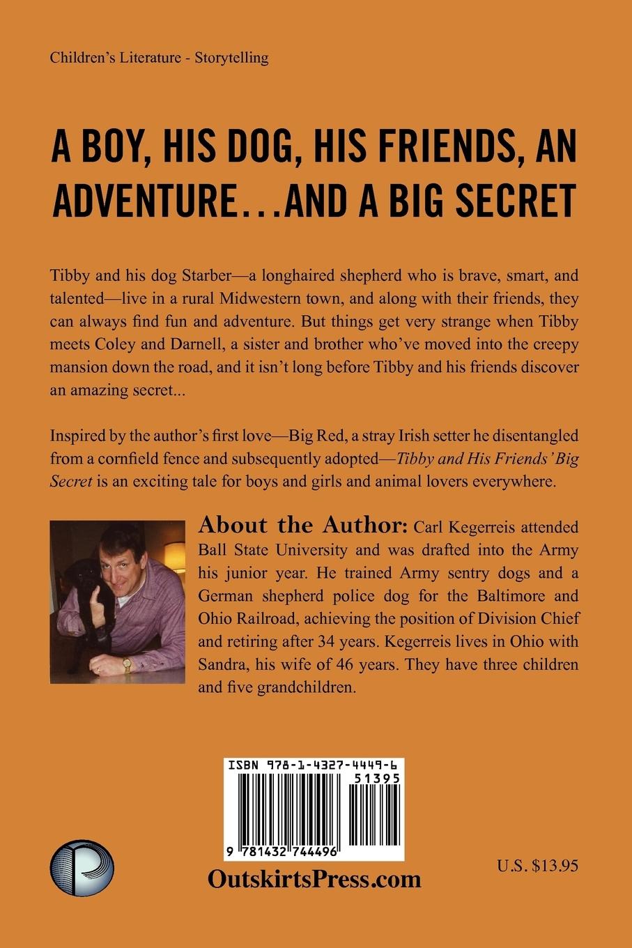 Rückseitencover Tibby and His Friend's Big Secret