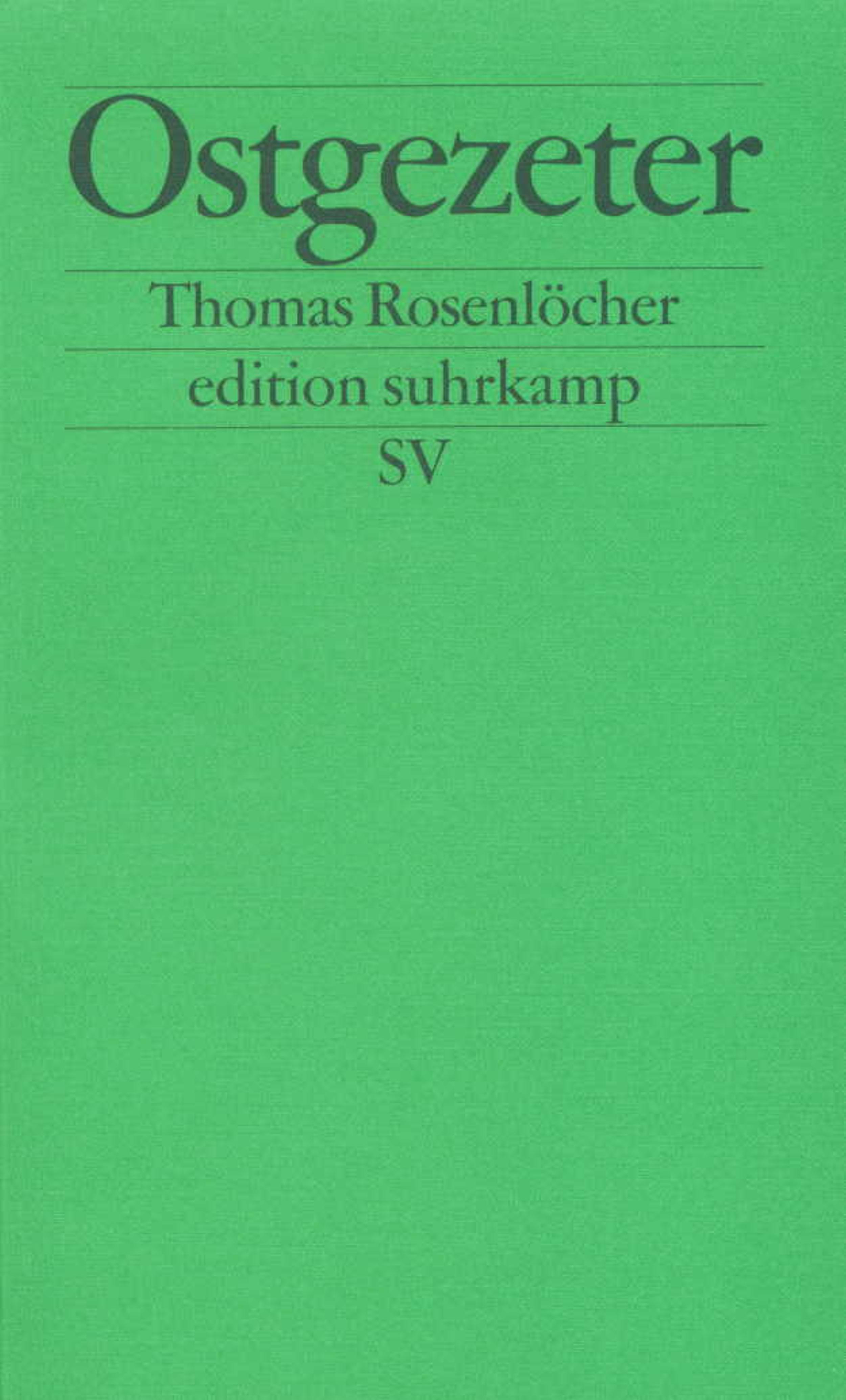 Vorderes Coverbild Ostgezeter