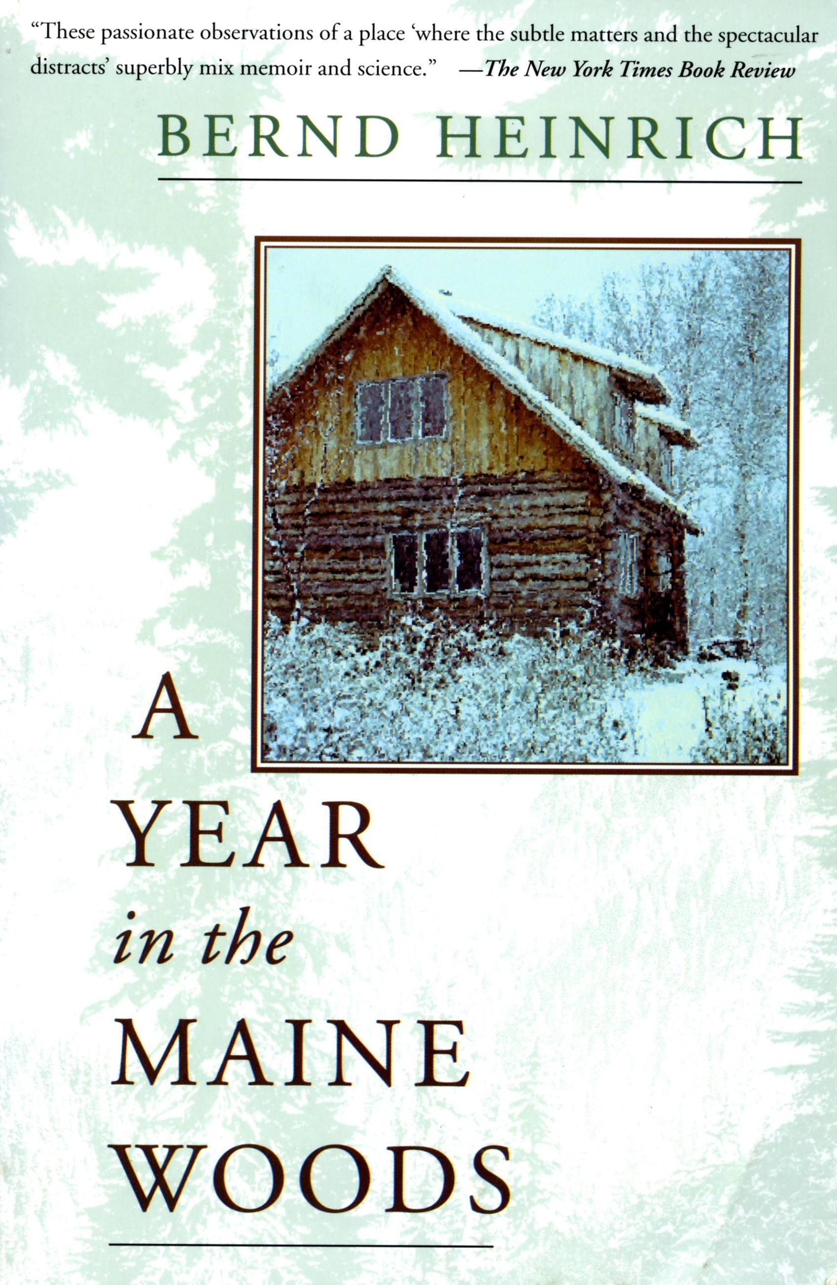 Vorderes Coverbild A Year in the Maine Woods