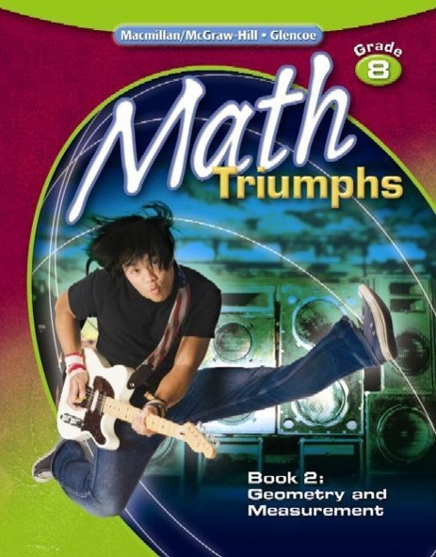 Vorderes Coverbild Math Triumphs, Grade 8, Student Study Guide, Book 2: Geometry and Measurement