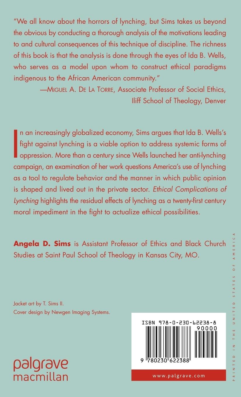 Rückseitencover Ethical Complications of Lynching