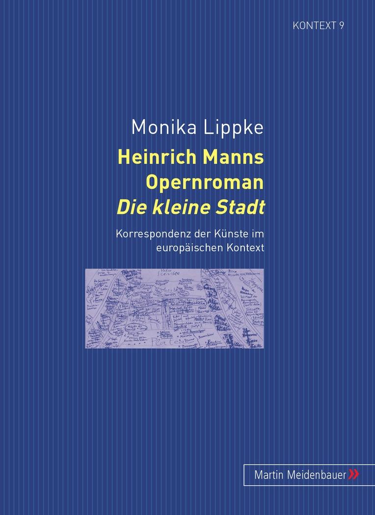 Vorderes Coverbild Heinrich Manns Opernroman "Die kleine Stadt"