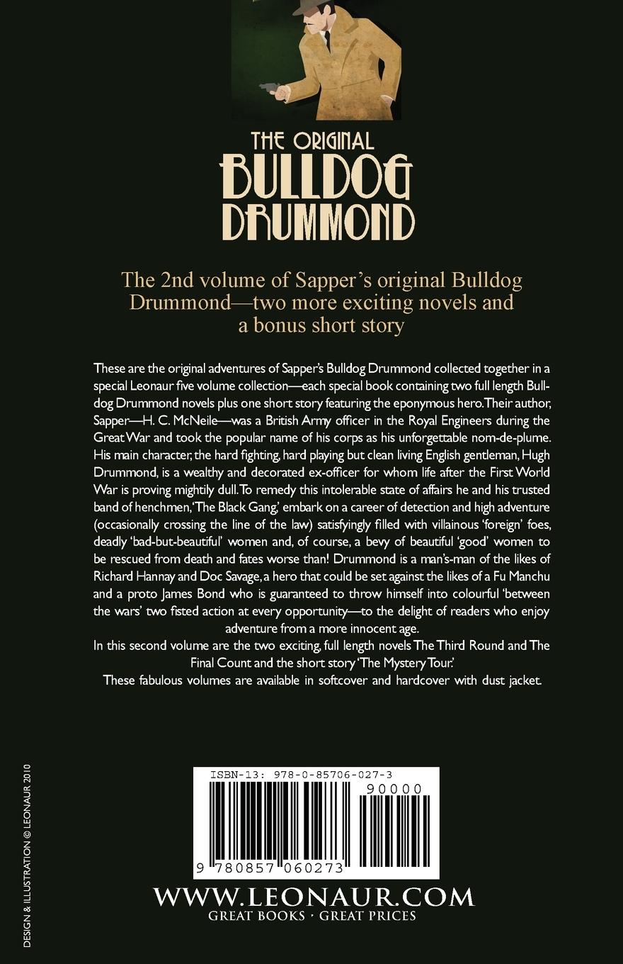 Rückseitencover The Original Bulldog Drummond