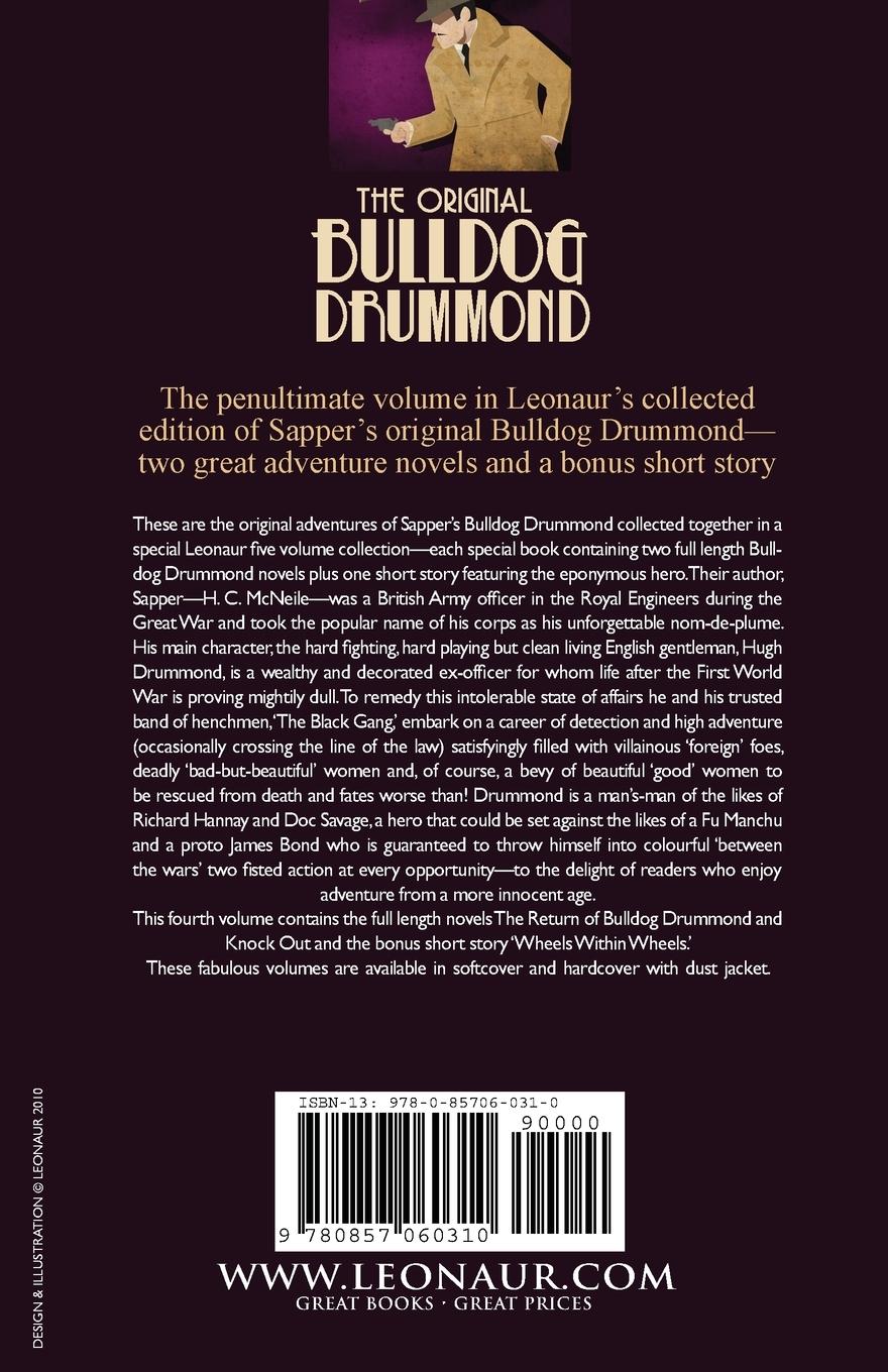 Rückseitencover The Original Bulldog Drummond