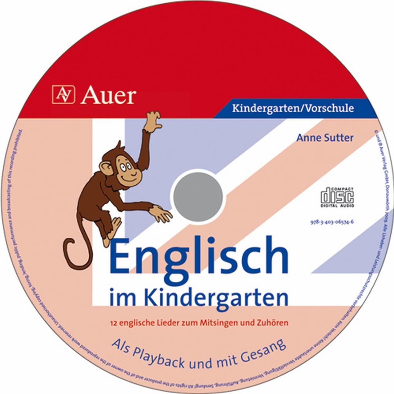 Vorderes Coverbild Englisch im Kindergarten (Audio-CD)