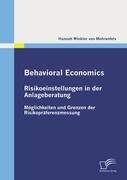 Vorderes Coverbild Behavioral Economics: Risikoeinstellungen in der Anlageberatung