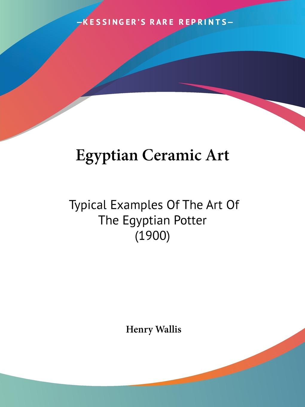Vorderes Coverbild Egyptian Ceramic Art