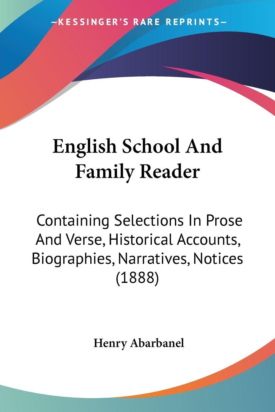 Vorderes Coverbild English School And Family Reader