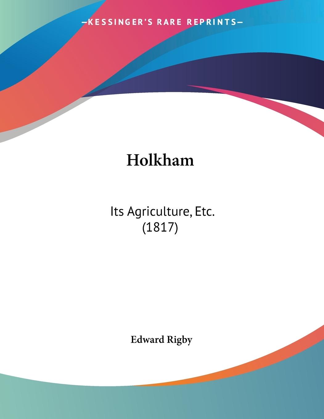 Vorderes Coverbild Holkham
