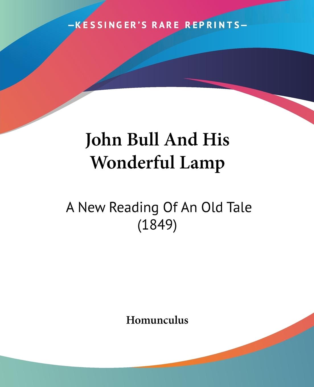 Vorderes Coverbild John Bull And His Wonderful Lamp