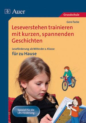 Vorderes Coverbild Leseverstehen trainieren mit kurzen, spannenden Geschichten. Ab 2. Kl. für zu Hause