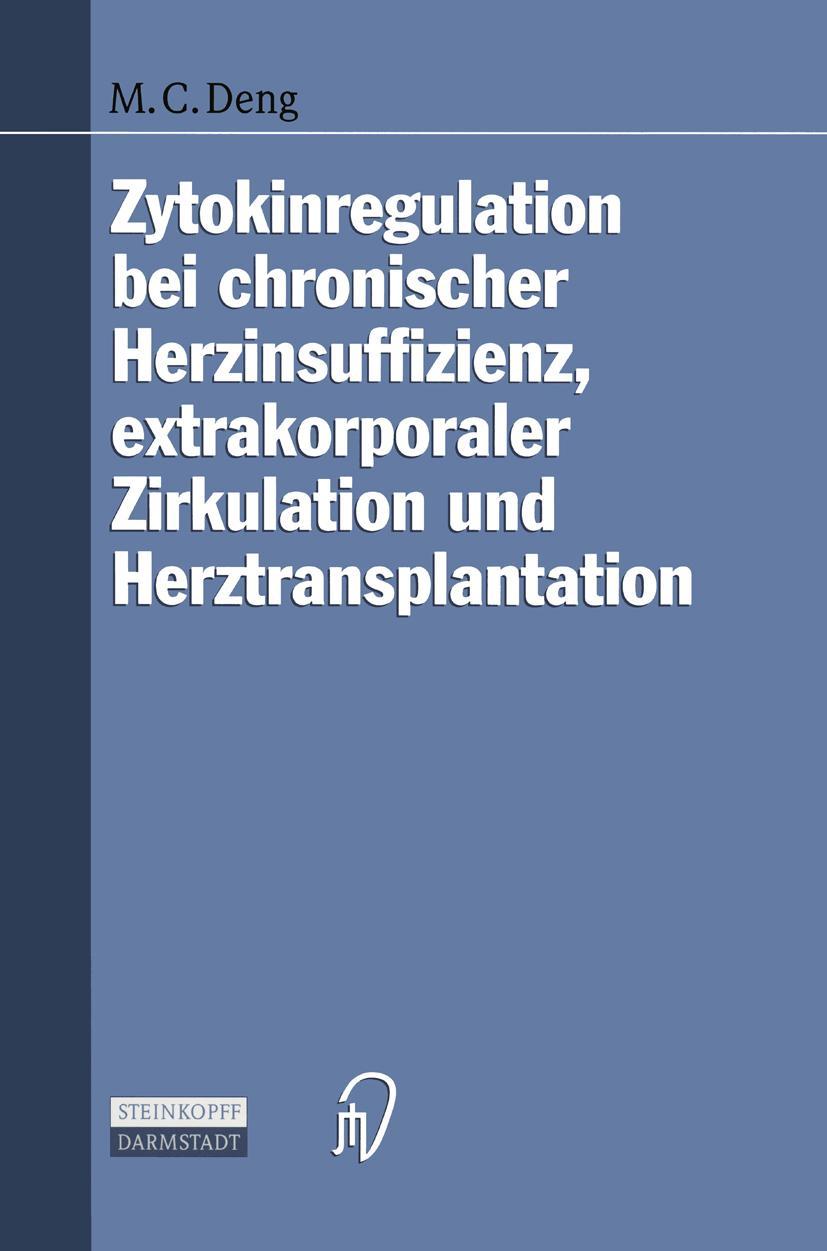 Vorderes Coverbild Zytokinregulation bei chronischer Herzinsuffizienz, extrakorporaler Zirkulation und Herztransplantation