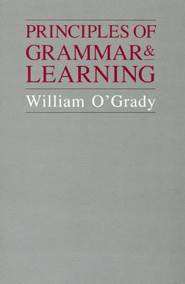 Vorderes Coverbild Principles of Grammar and Learning