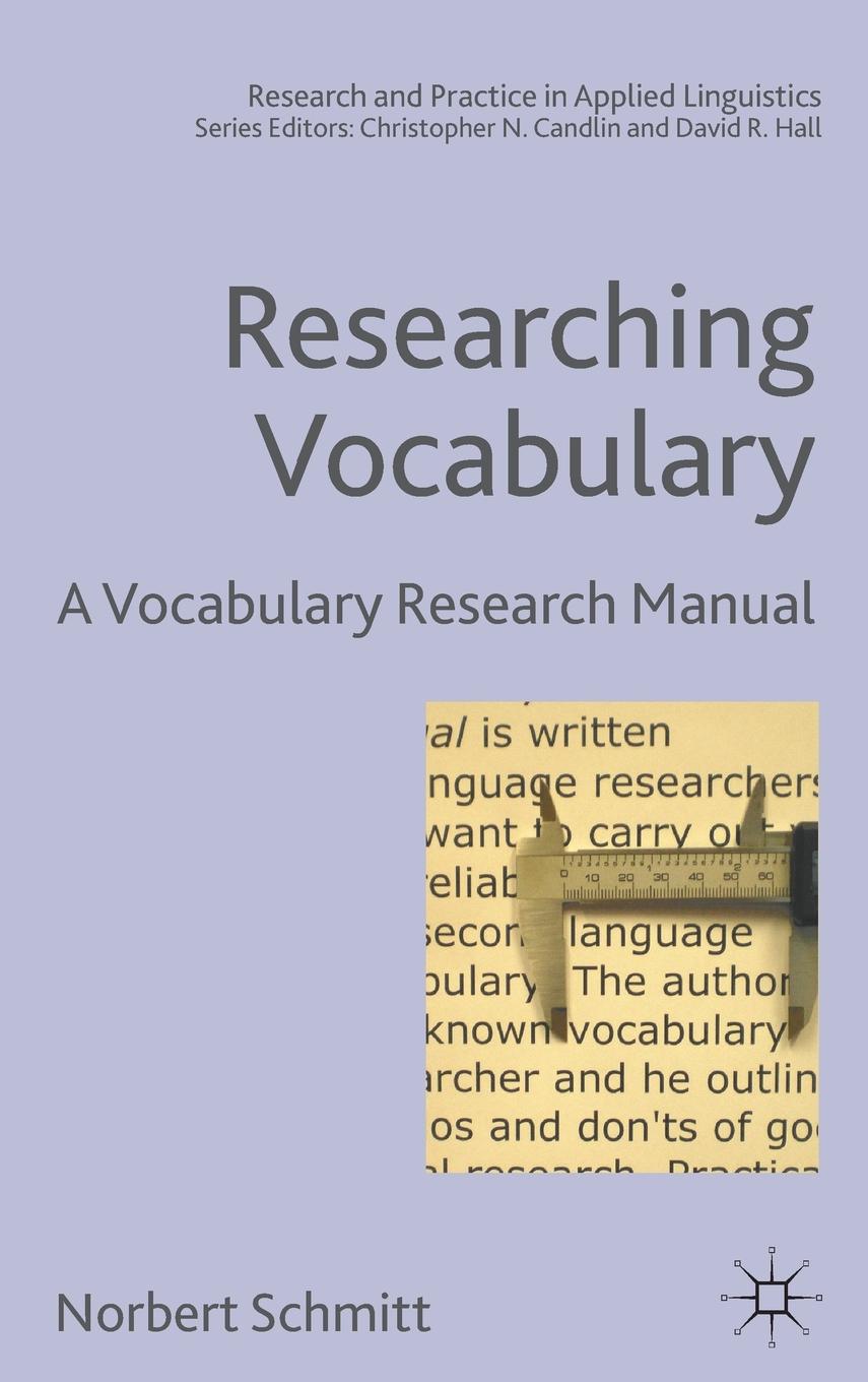 Vorderes Coverbild Researching Vocabulary