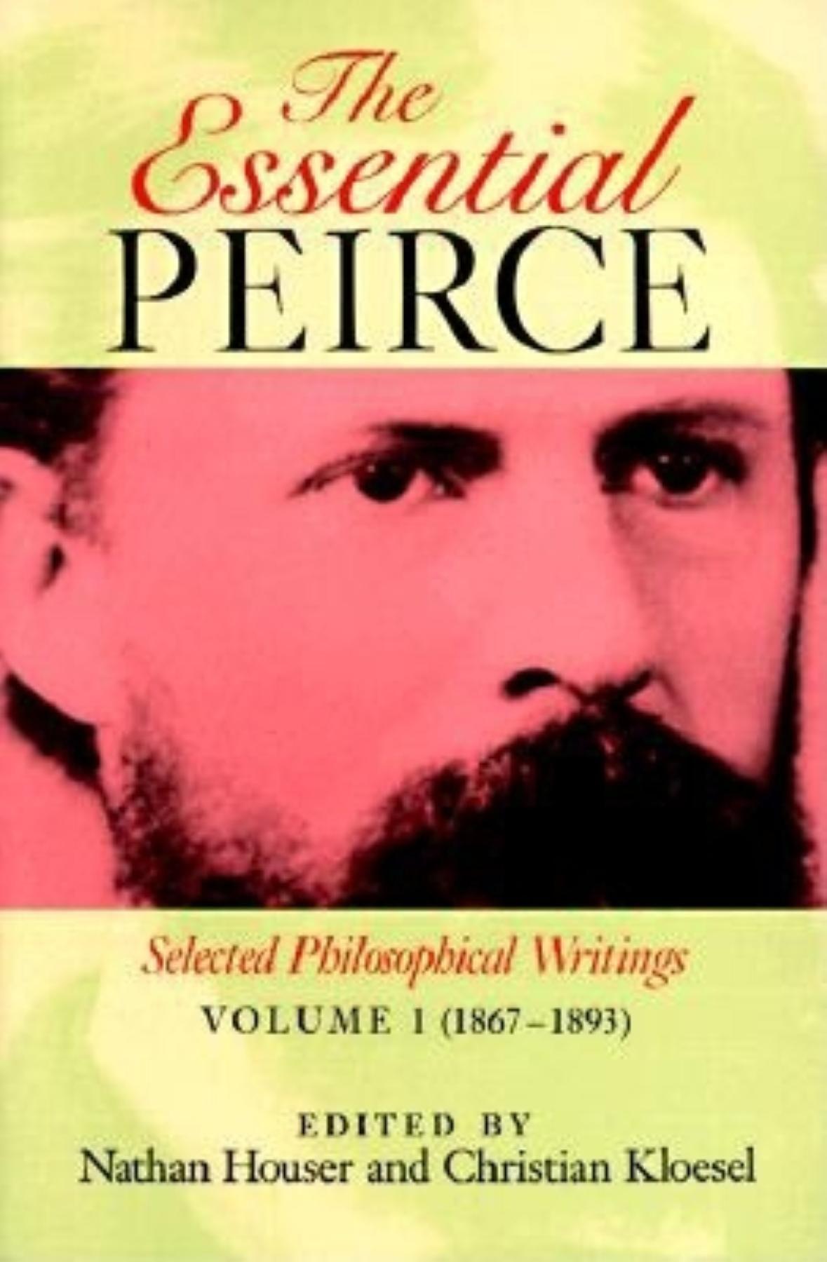 Vorderes Coverbild The Essential Peirce, Volume 1