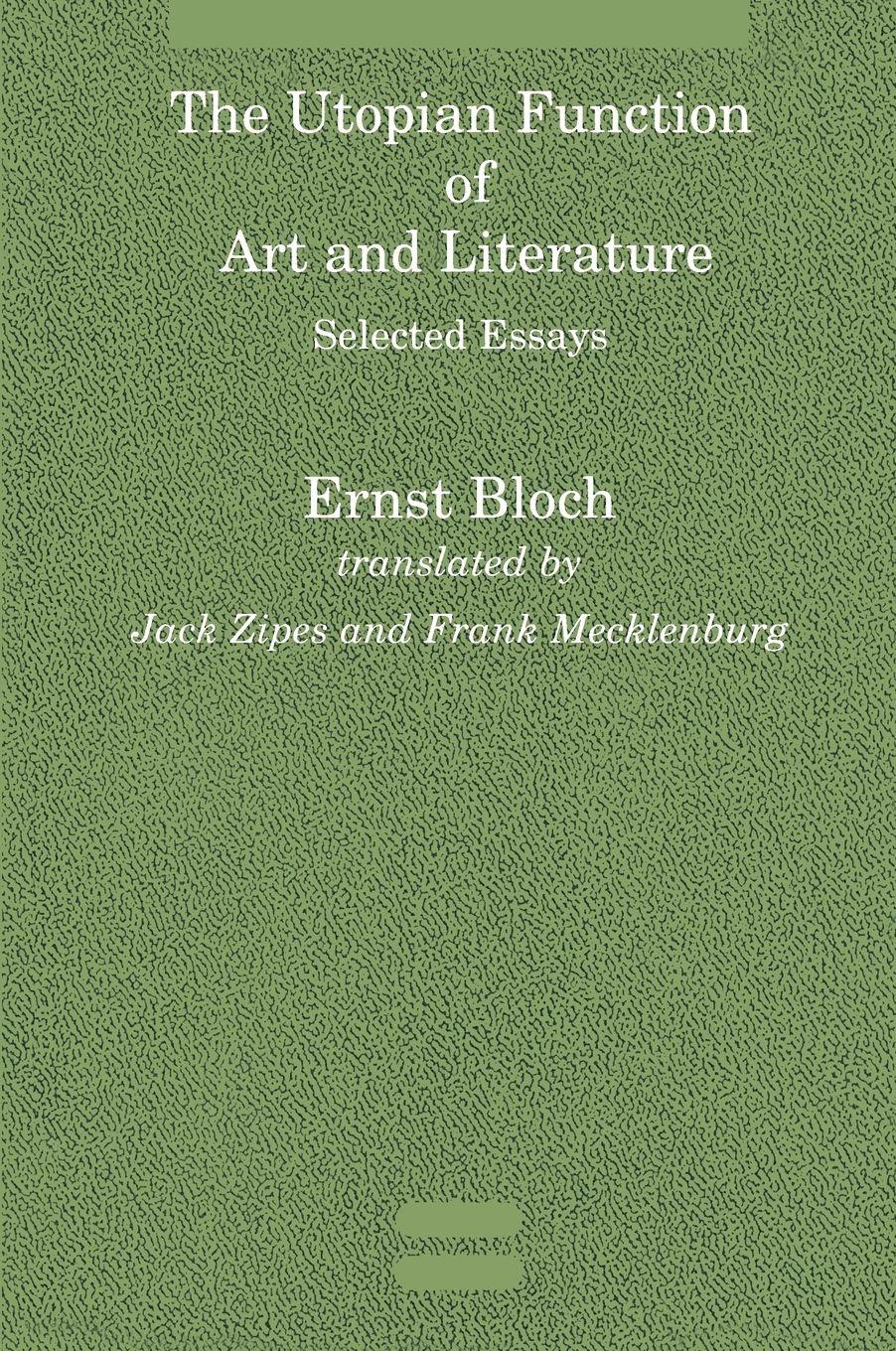 Vorderes Coverbild The Utopian Function of Art and Literature