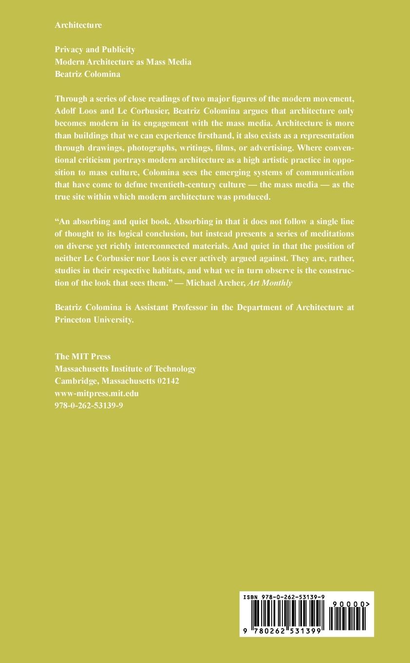 Rückseitencover Privacy and Publicity