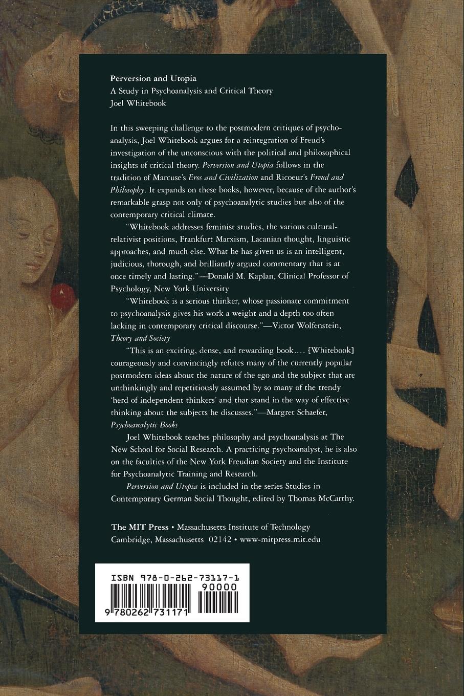 Rückseitencover Perversion and Utopia