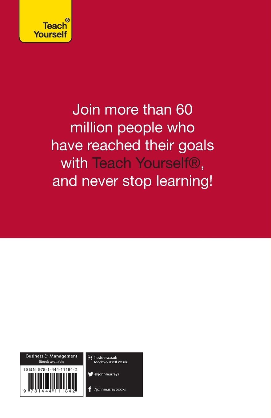 Rückseitencover Be your own Boss