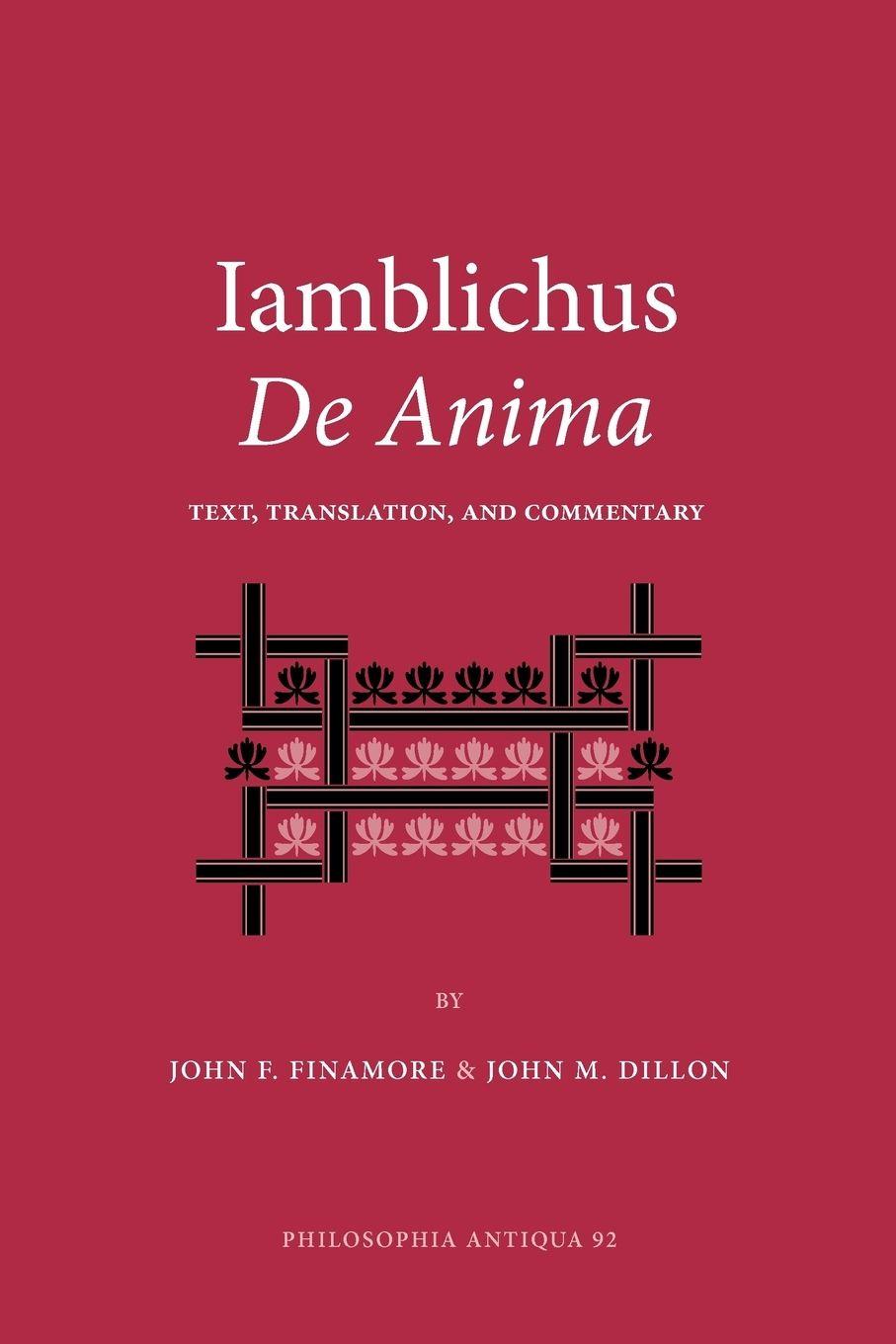 Vorderes Coverbild Iamblichus de Anima