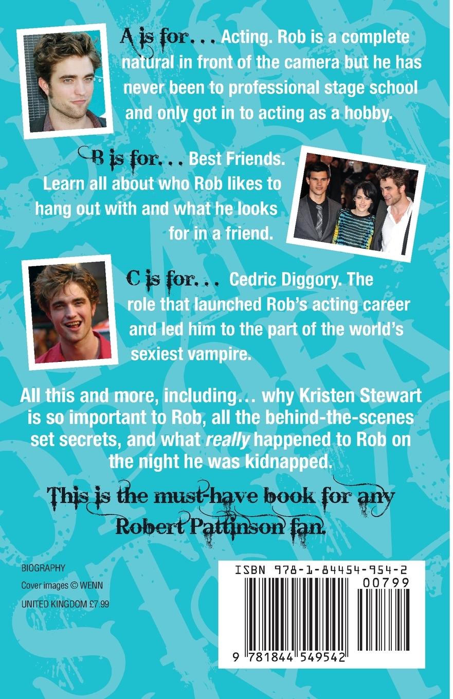 Rückseitencover Robert Pattinson A-Z