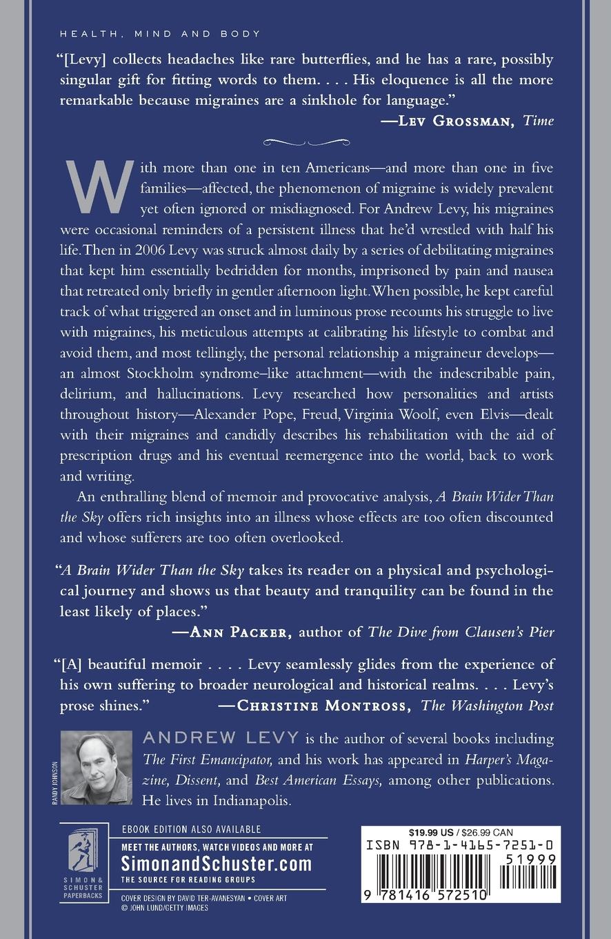 Rückseitencover A Brain Wider Than the Sky