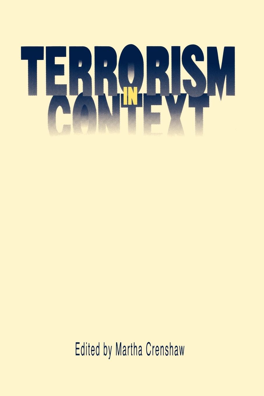 Vorderes Coverbild Terrorism in Context