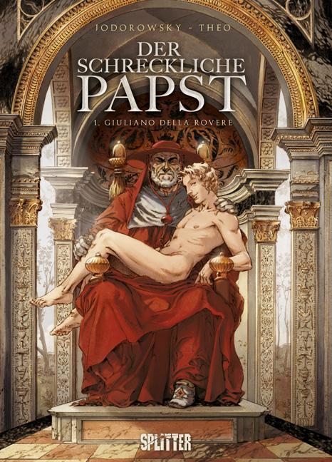 Vorderes Coverbild Der schreckliche Papst 01. Giuliano della Rovere