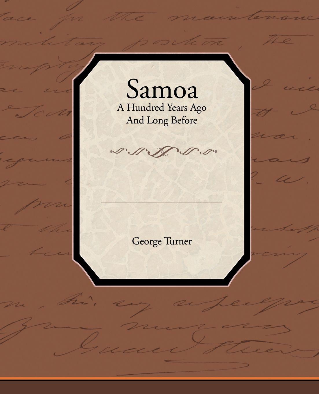 Vorderes Coverbild Samoa a Hundred Years Ago and Long Before