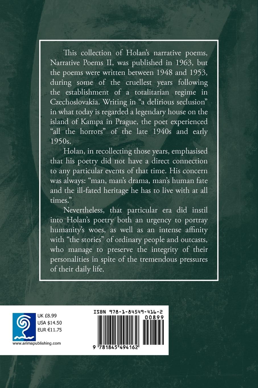 Rückseitencover Narrative Poems II