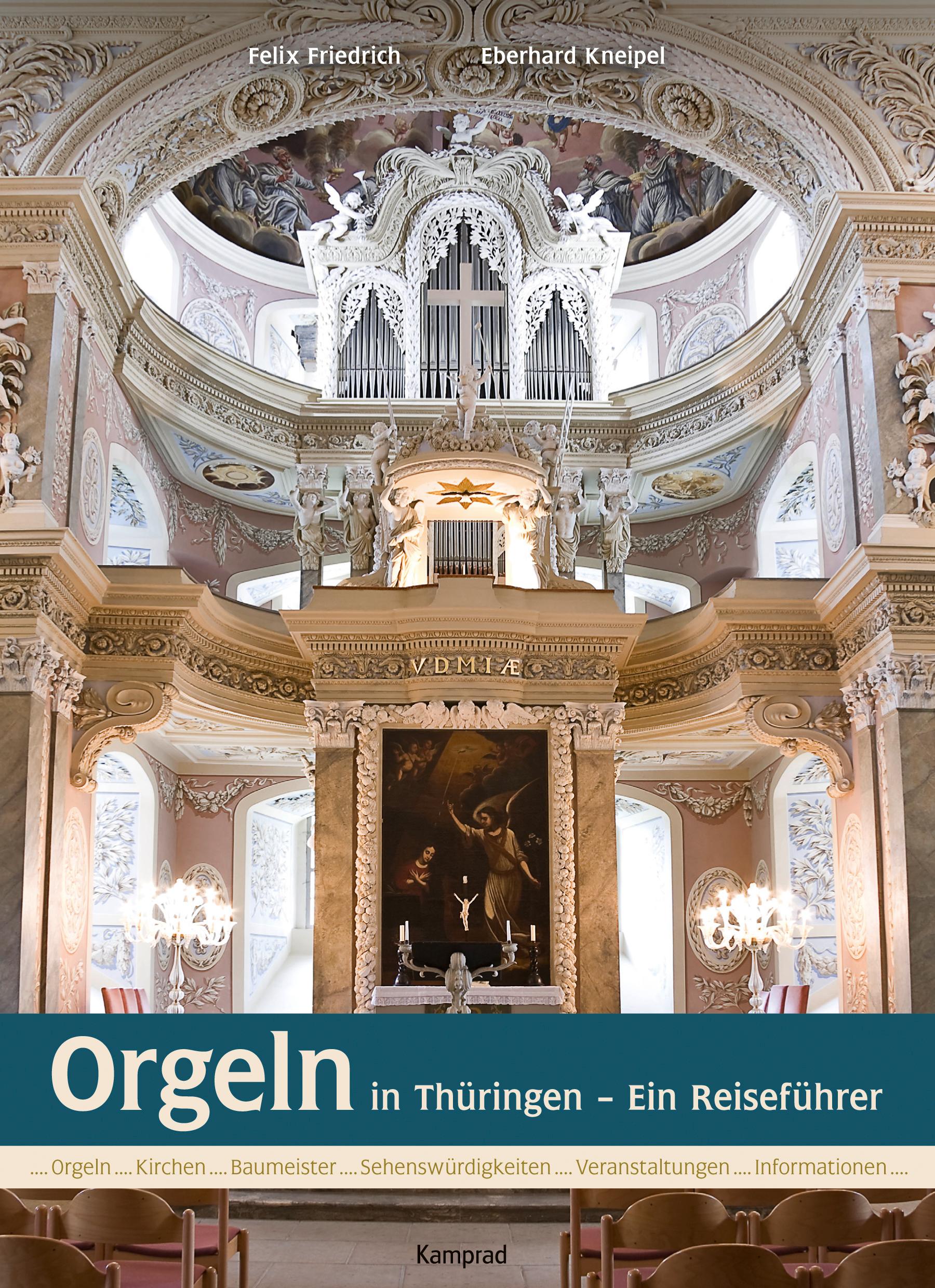 Vorderes Coverbild Orgeln in Thüringen