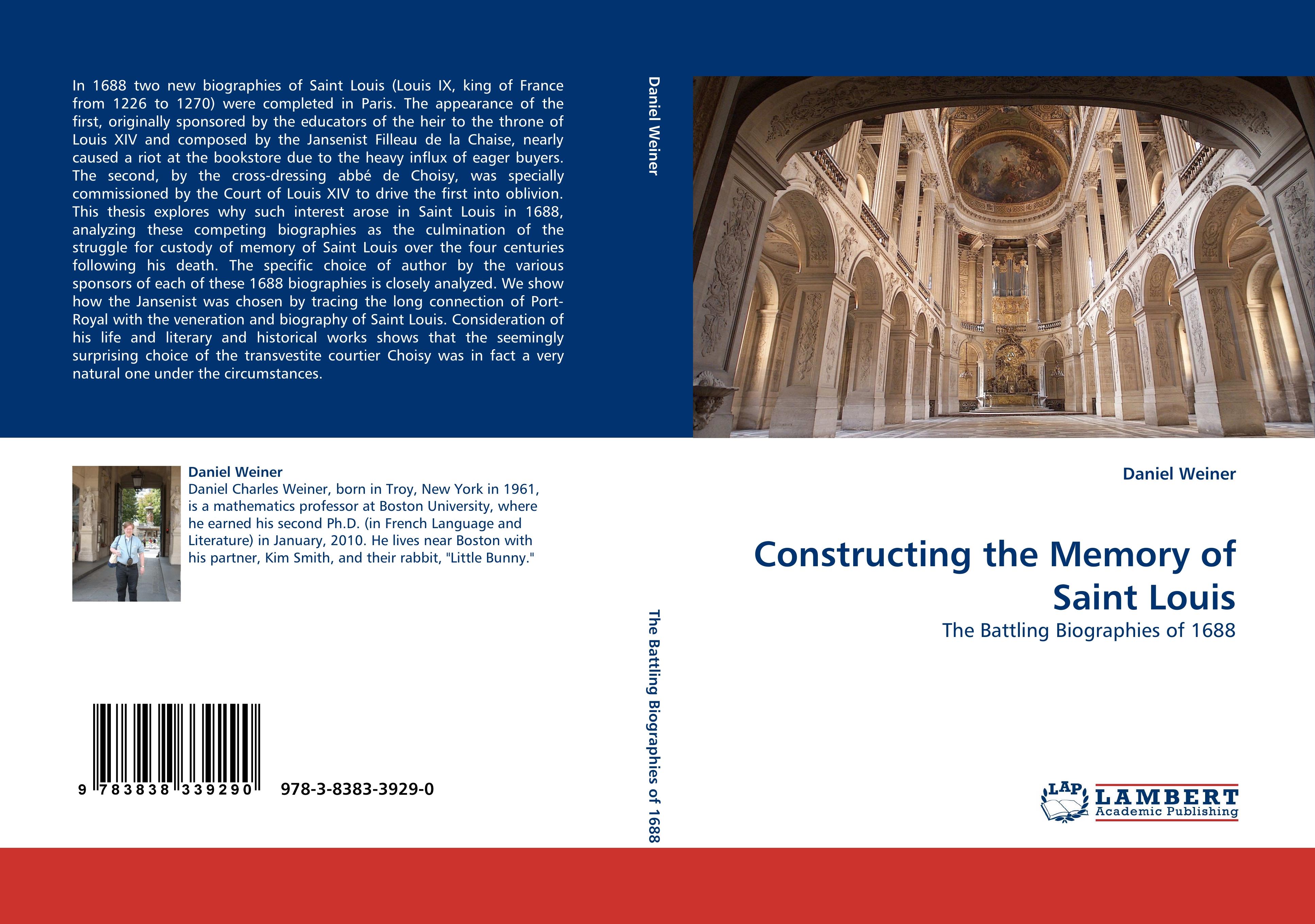 Vorderes Coverbild Constructing the Memory of Saint Louis