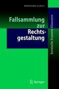 Vorderes Coverbild Fallsammlung zur Rechtsgestaltung