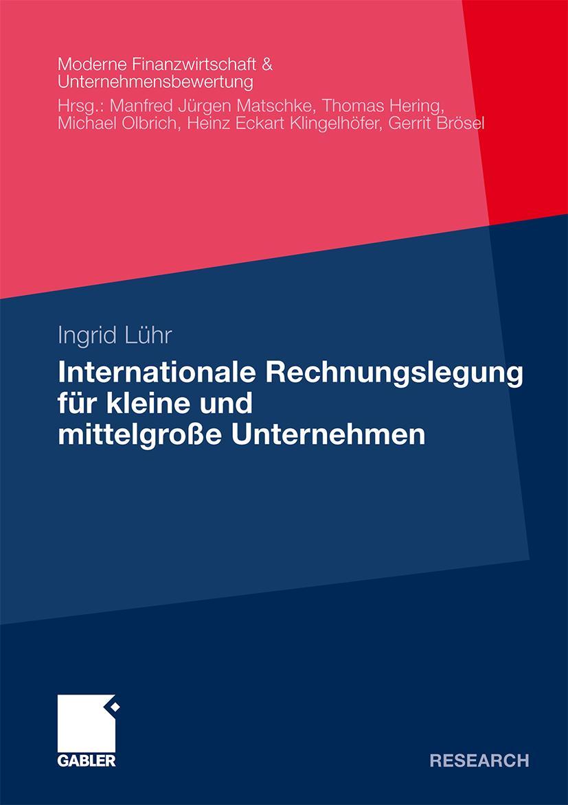 Vorderes Coverbild Internationale Rechnungslegung für kleine und mittelgroße Unternehmen